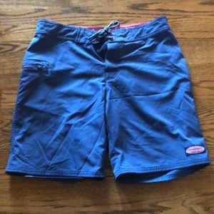 Men’s Blue Vineyard Vines Swimsuit Size 32